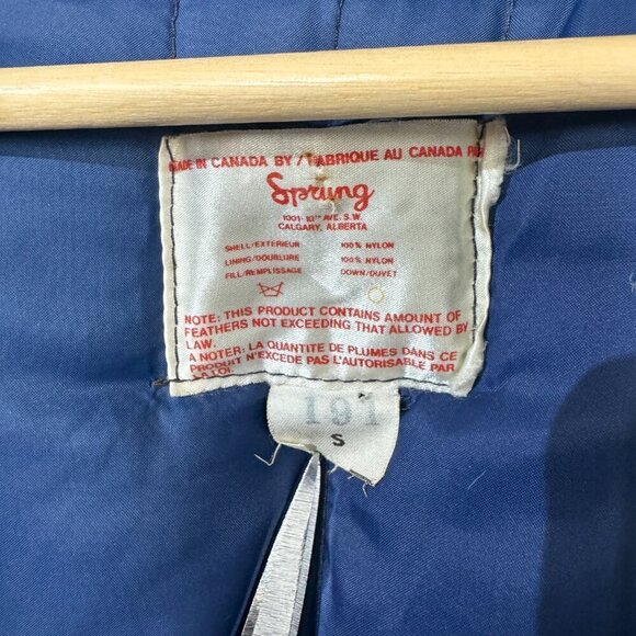 Vintage Inuit Parka Coat Goose Down Puffer Jacket Fur Trim Hood - Picture 10 of 16